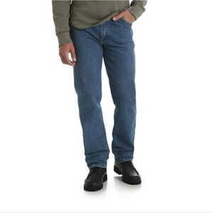 Rustler Men's Regular Fit Stonewash Jeans